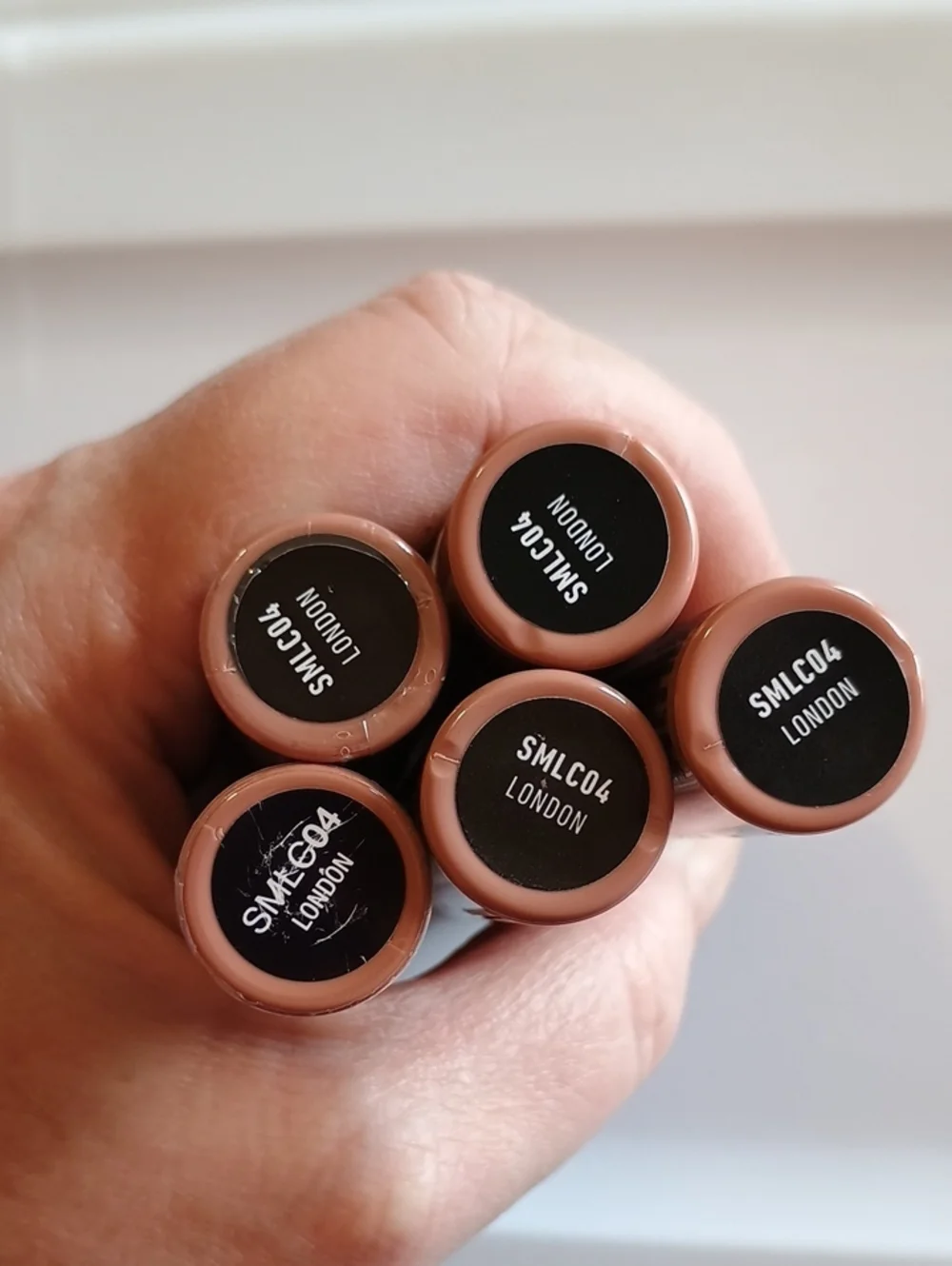 5 x NYX Professional Makeup Soft Matte Lip Cream, London